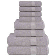 Set ručnika FROGN od 8 dijelova sivi 360 g/m²
