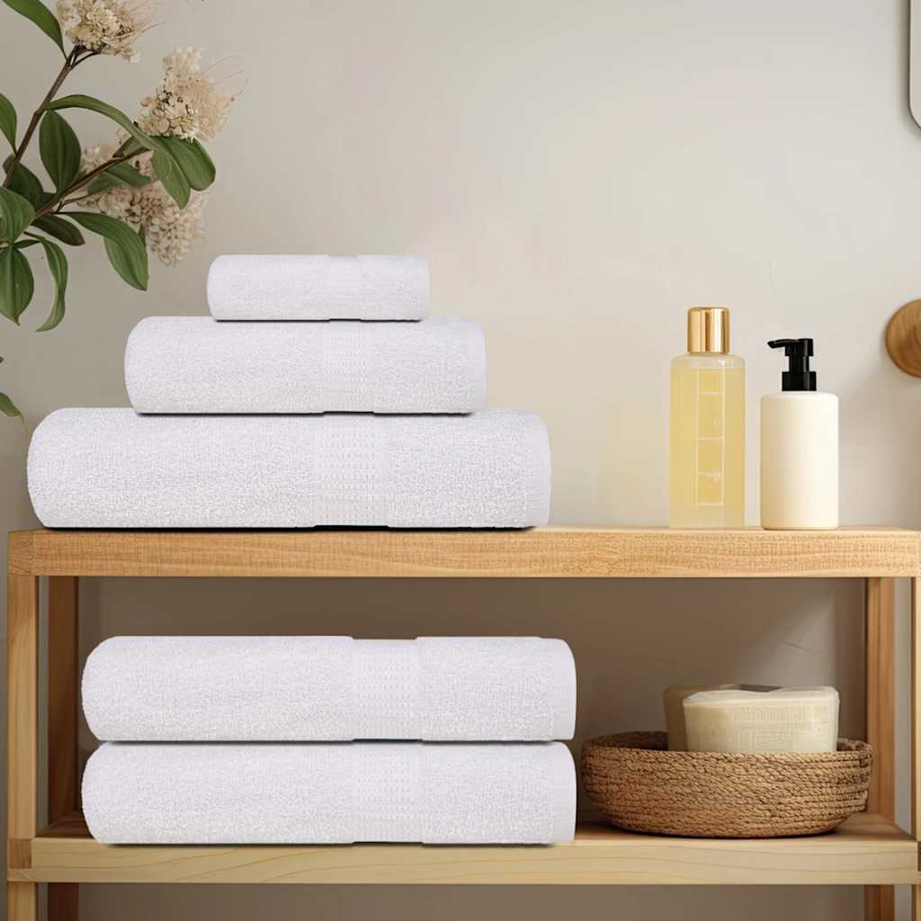 Set ručnika FROGN od 6 dijelova bijeli 360 g/m²