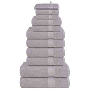 Set ručnika FROGN od 12 dijelova sivi 360 g/m²