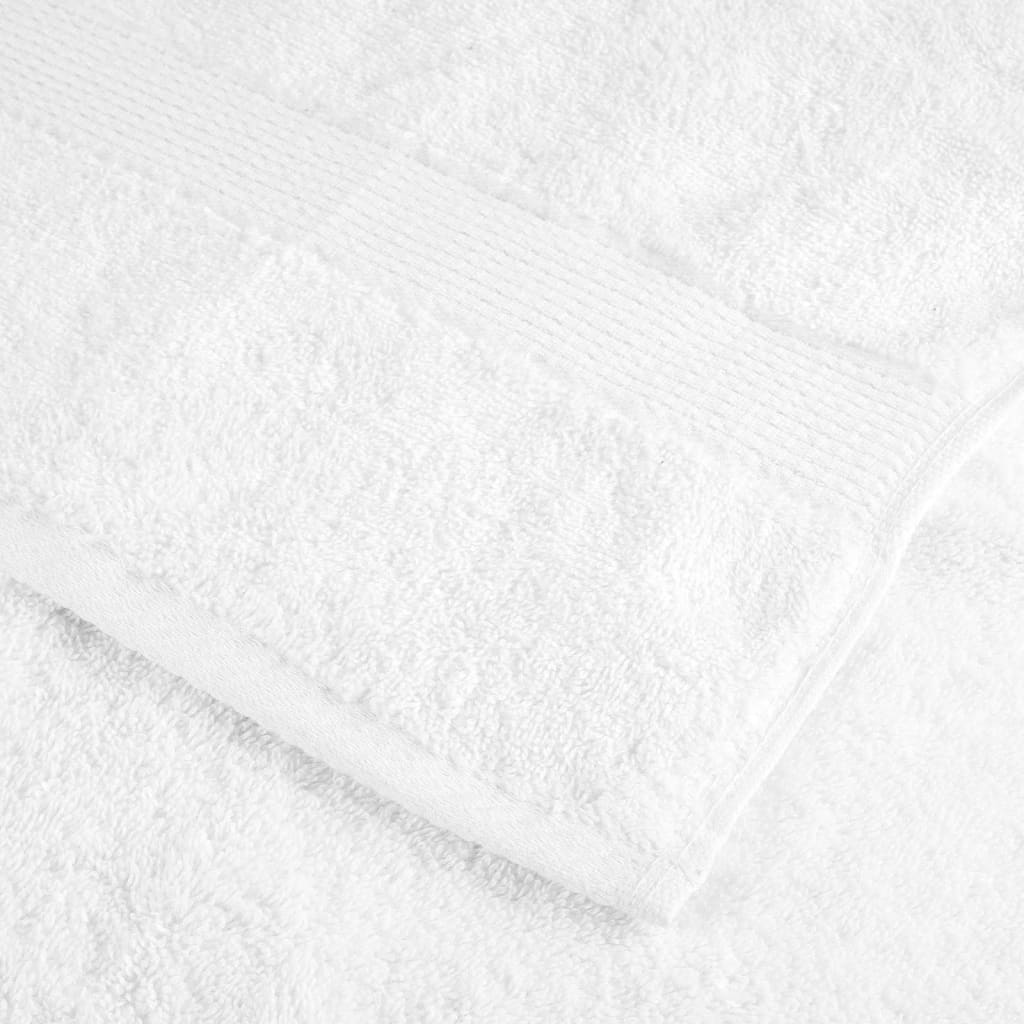 Premium ručnici za goste SOLUND 4 kom. Bijeli 30x50 cm 600 g/m²