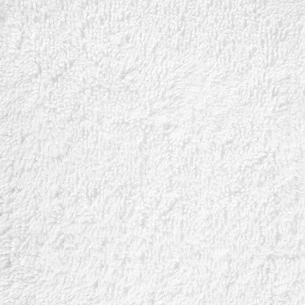 Ručnici za goste SOLUND 50 kom bijele 30x50 cm 600 gsm