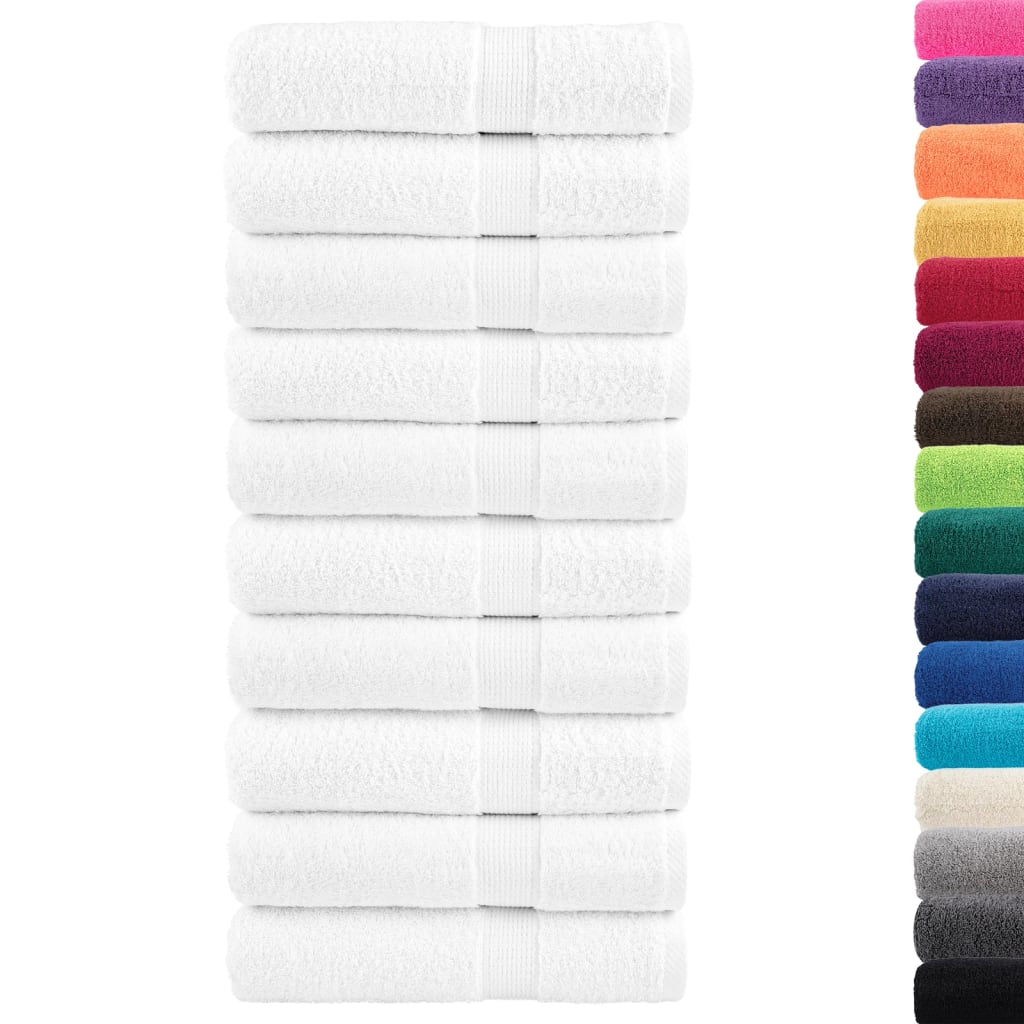 Ručnici za ruke SOLUND 50 kom bijeli 50 x 100 cm 600 gsm