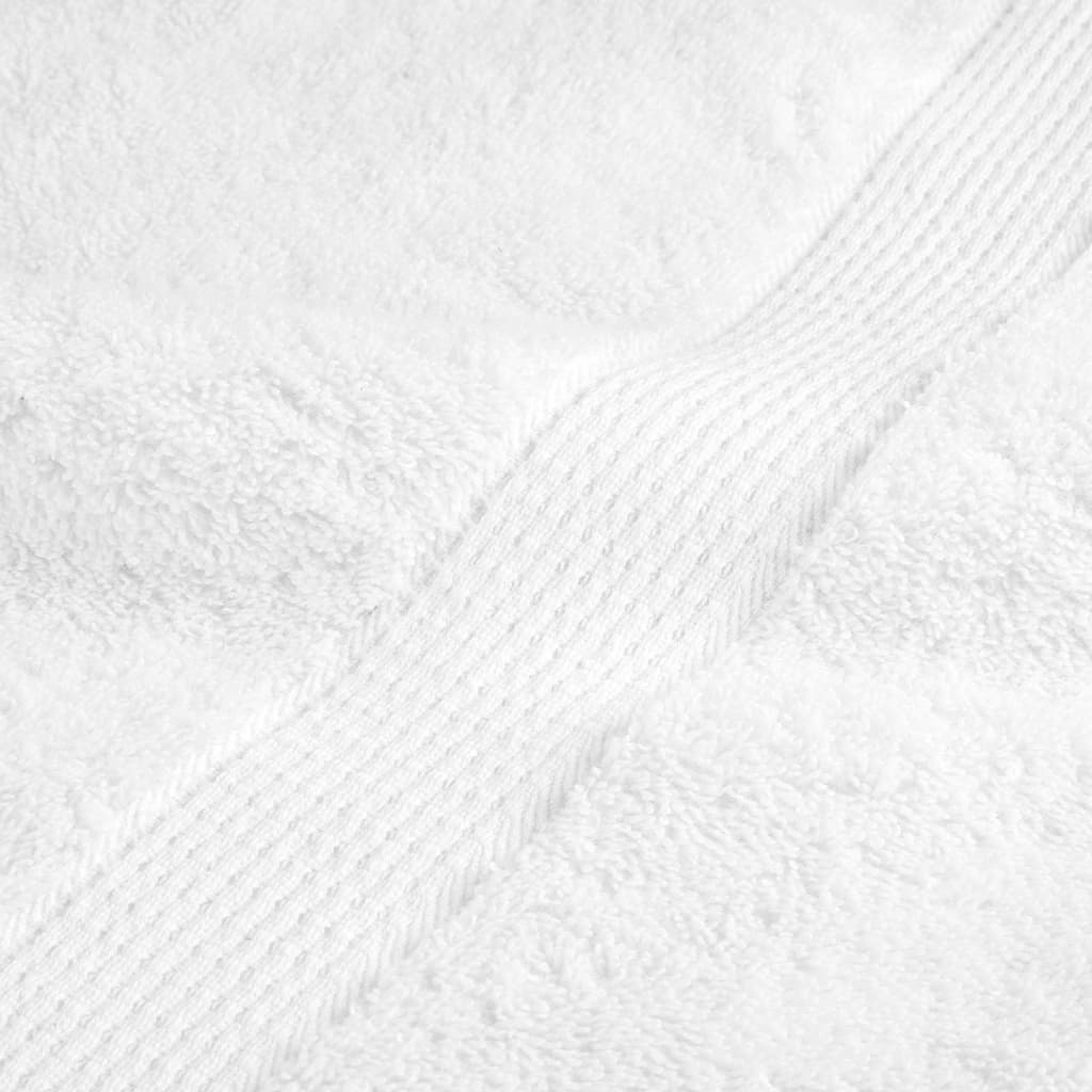 Ručnici za tuširanje SOLUND 10 kom bijeli 70x140cm 600 gsm