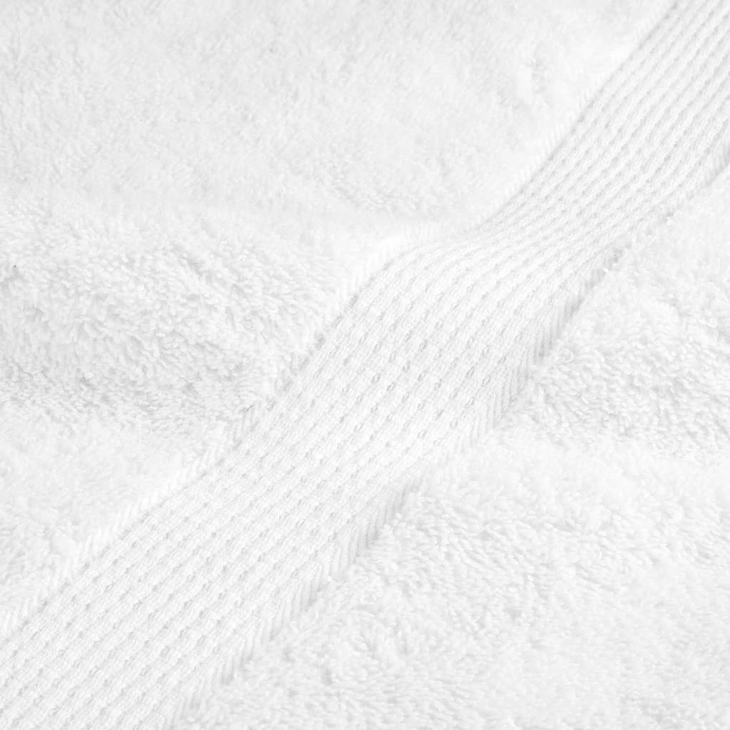 Ručnici za tuširanje SOLUND 25 kom bijeli 70x140cm 600 gsm