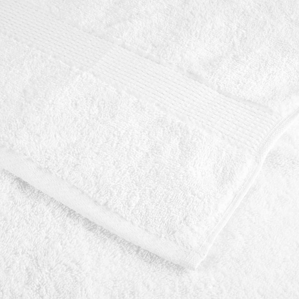 Ručnici za saunu SOLUND 10 kom bijeli 80 x 200 cm 600 gsm