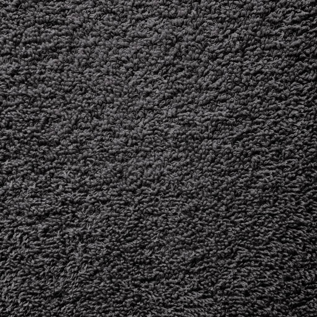 Premium ručnici za pranje SOLUND 2 kom. antracit 30x30 cm 600 g/m²