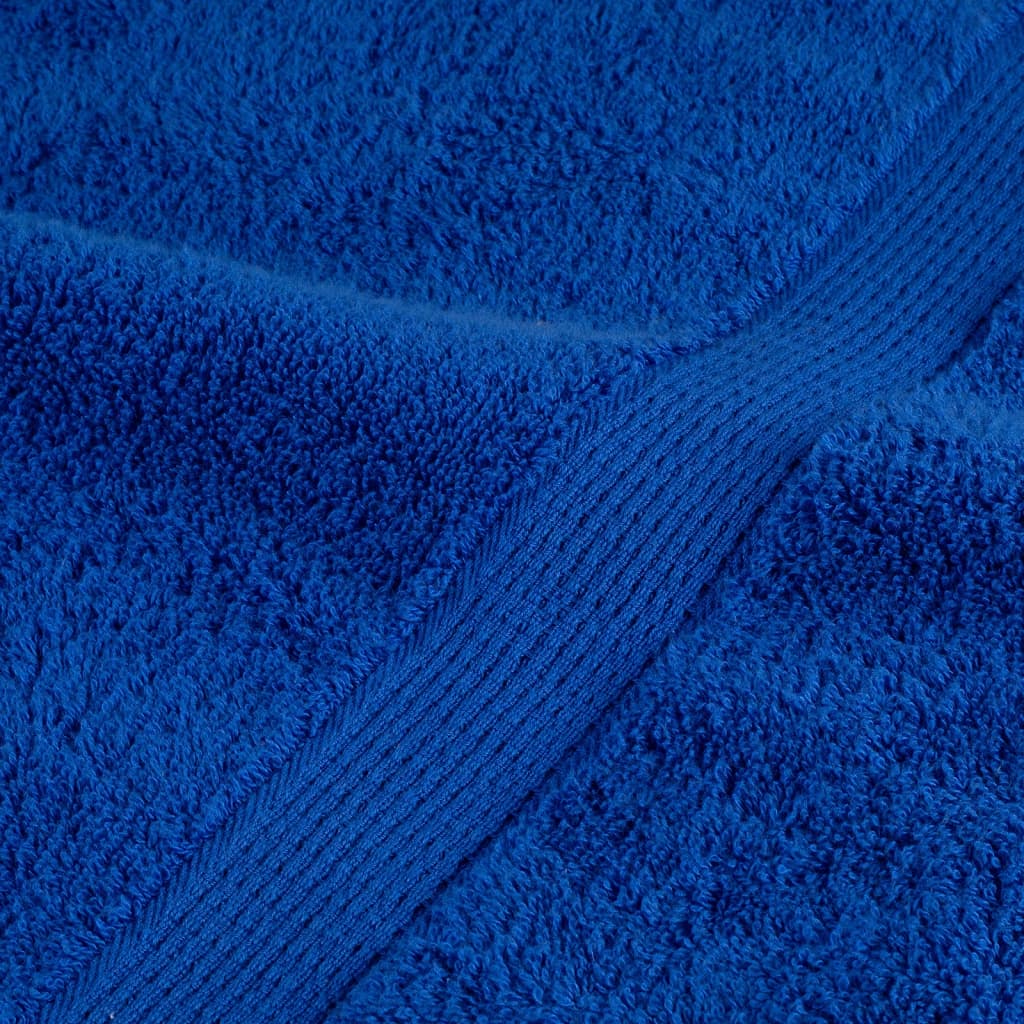 Premium ručnici za pranje SOLUND 10 kom plavi 30x30 cm 600 g/m²