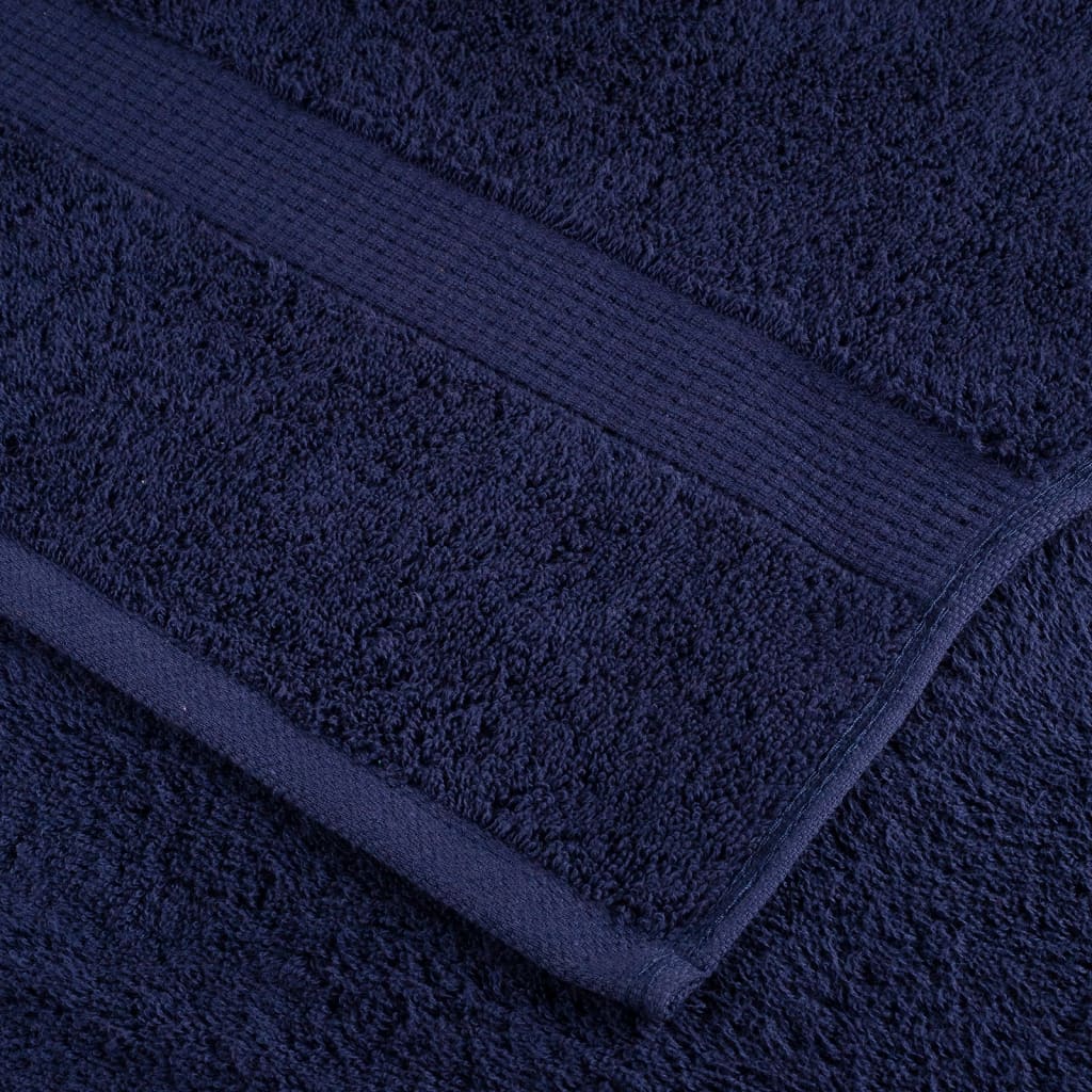 Premium ručnici za ruke SOLUND 2 kom. tamnoplavi 50x100 cm 600 g/m²