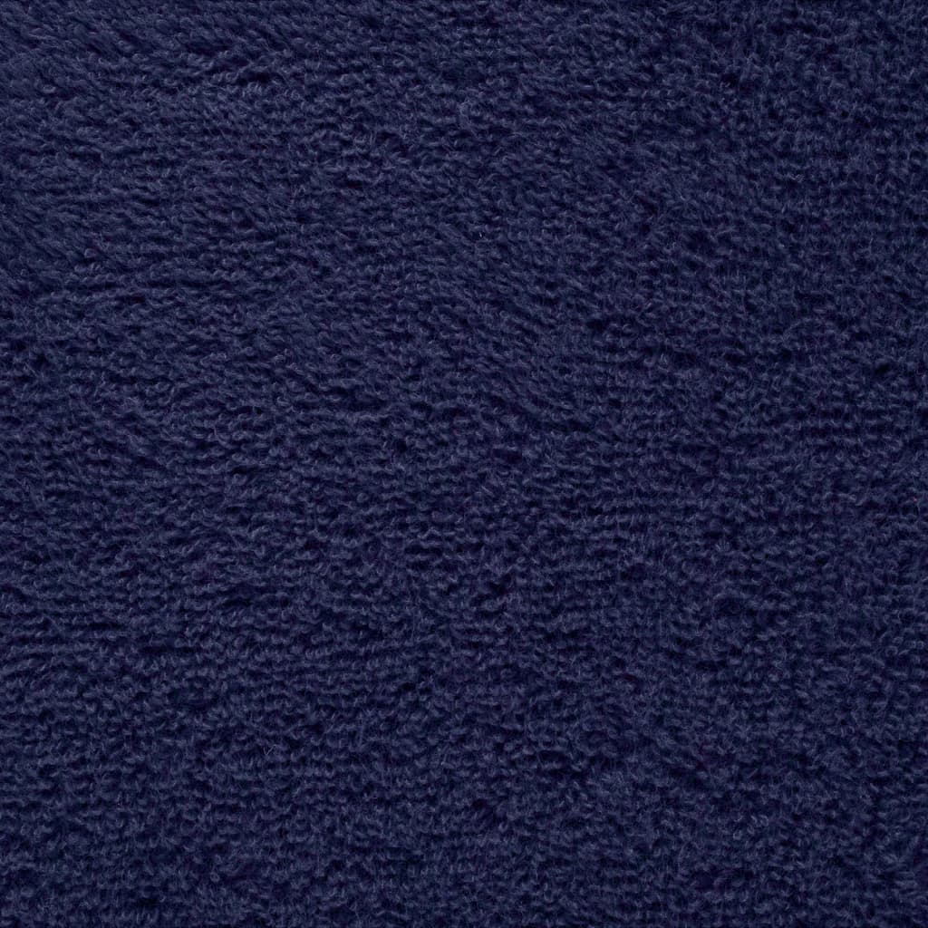 Ručnici za kupanje SOLUND 10 kom modri 100 x 150 cm 600 gsm