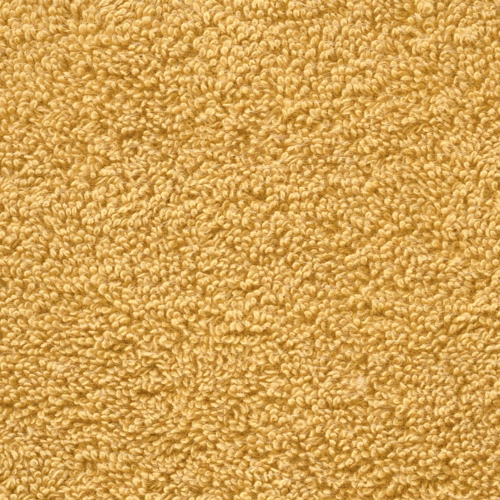Ručnici za saunu SOLUND 4 kom zlatni 80 x 200 cm 600 gsm