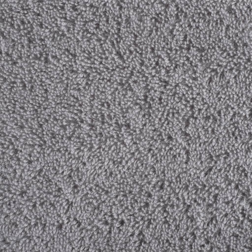 Premium ručnici za ruke SOLUND 2 kom. sivi 50x100 cm 600 g/m²
