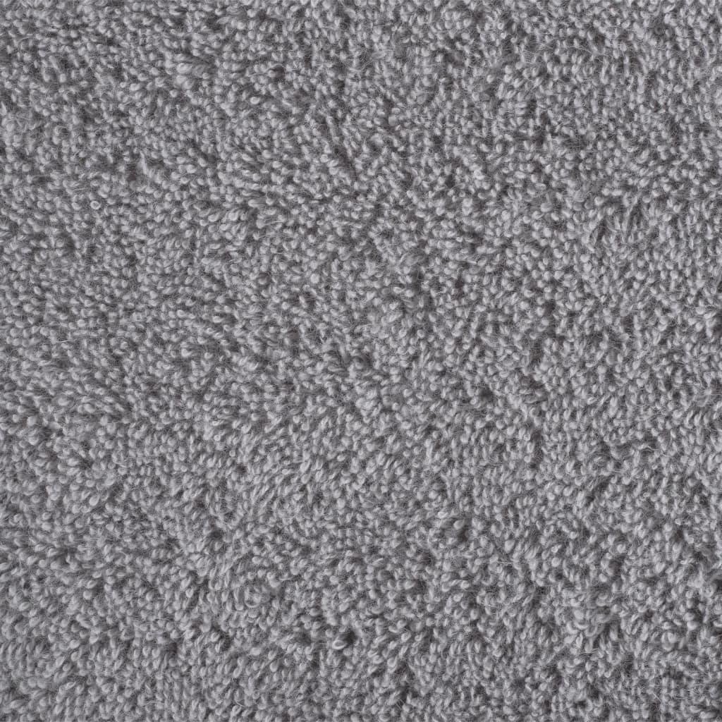 Ručnici SOLUND 2 kom sivi 100 x 200 cm 600 gsm