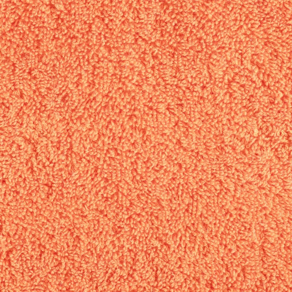 Ručnici za tuš SOLUND 10 kom narančasti 70x140 cm 600 gsm