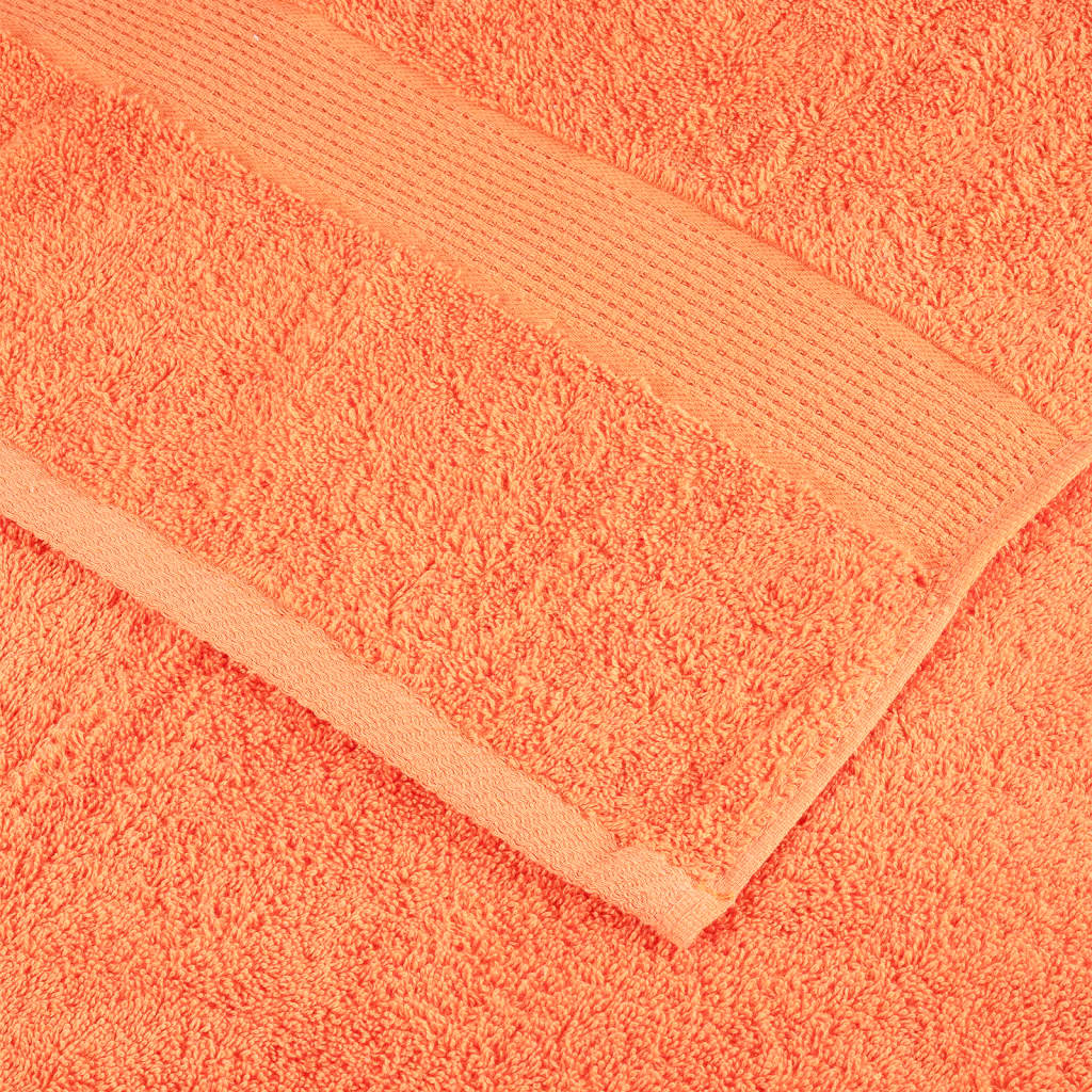 Ručnici za kupanje SOLUND 4 kom tirkizni 100x150 cm 600 gsm