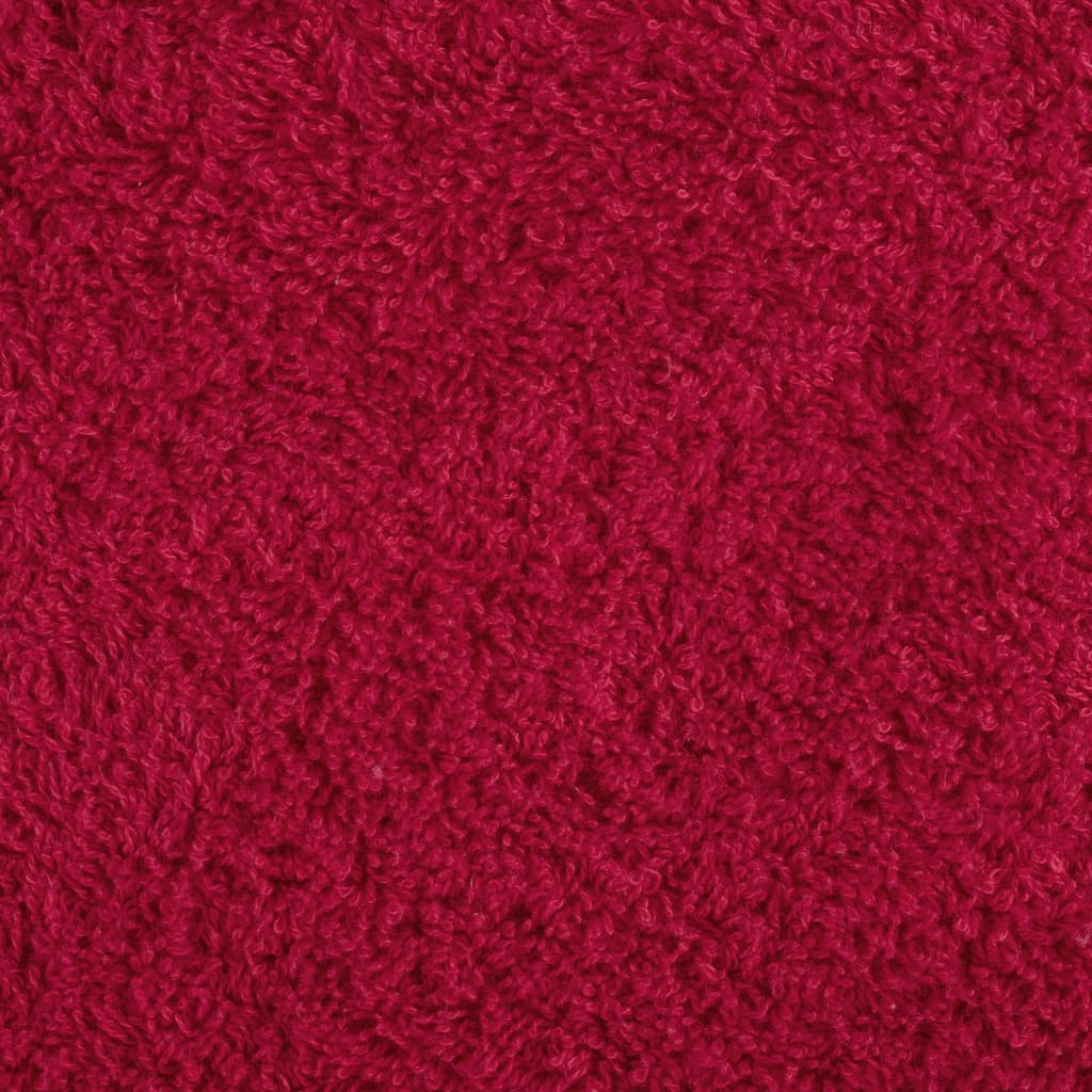 Ručnici za kupanje SOLUND 10 kom tirkizni 100x150 cm 600 gsm
