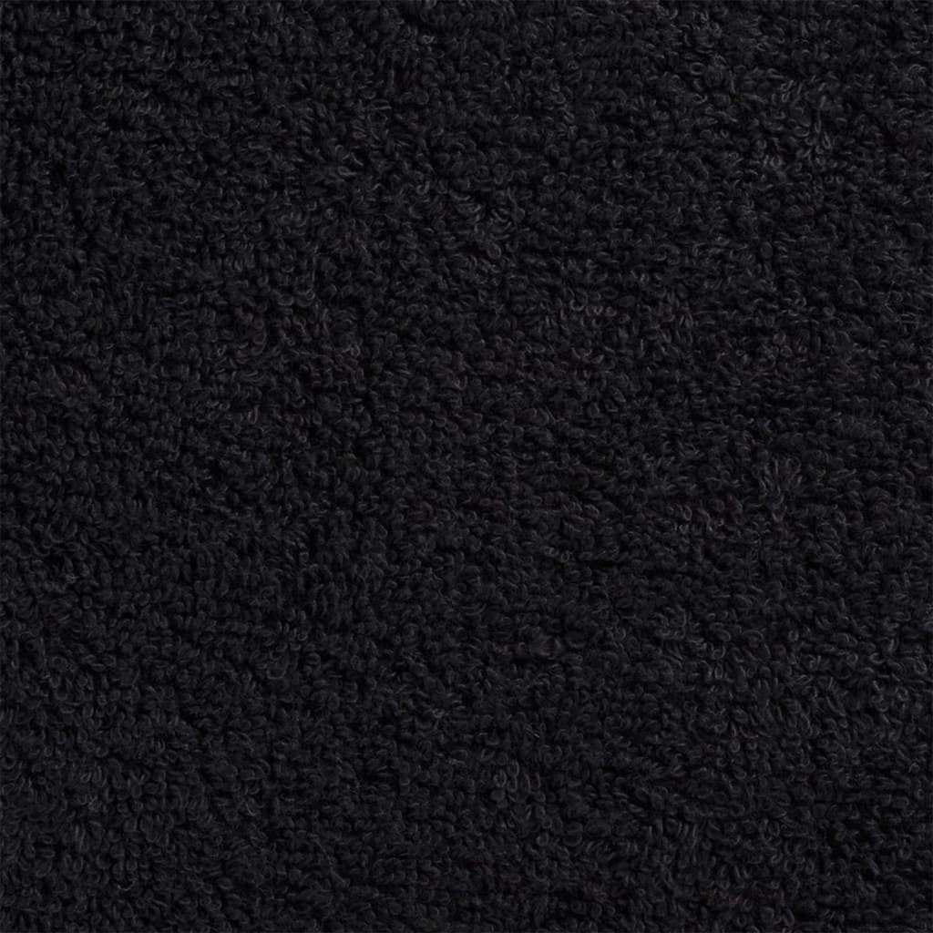 Ručnik za Goste SOLUND 10 pcs Crna 15 x 21 cm 550 gsm