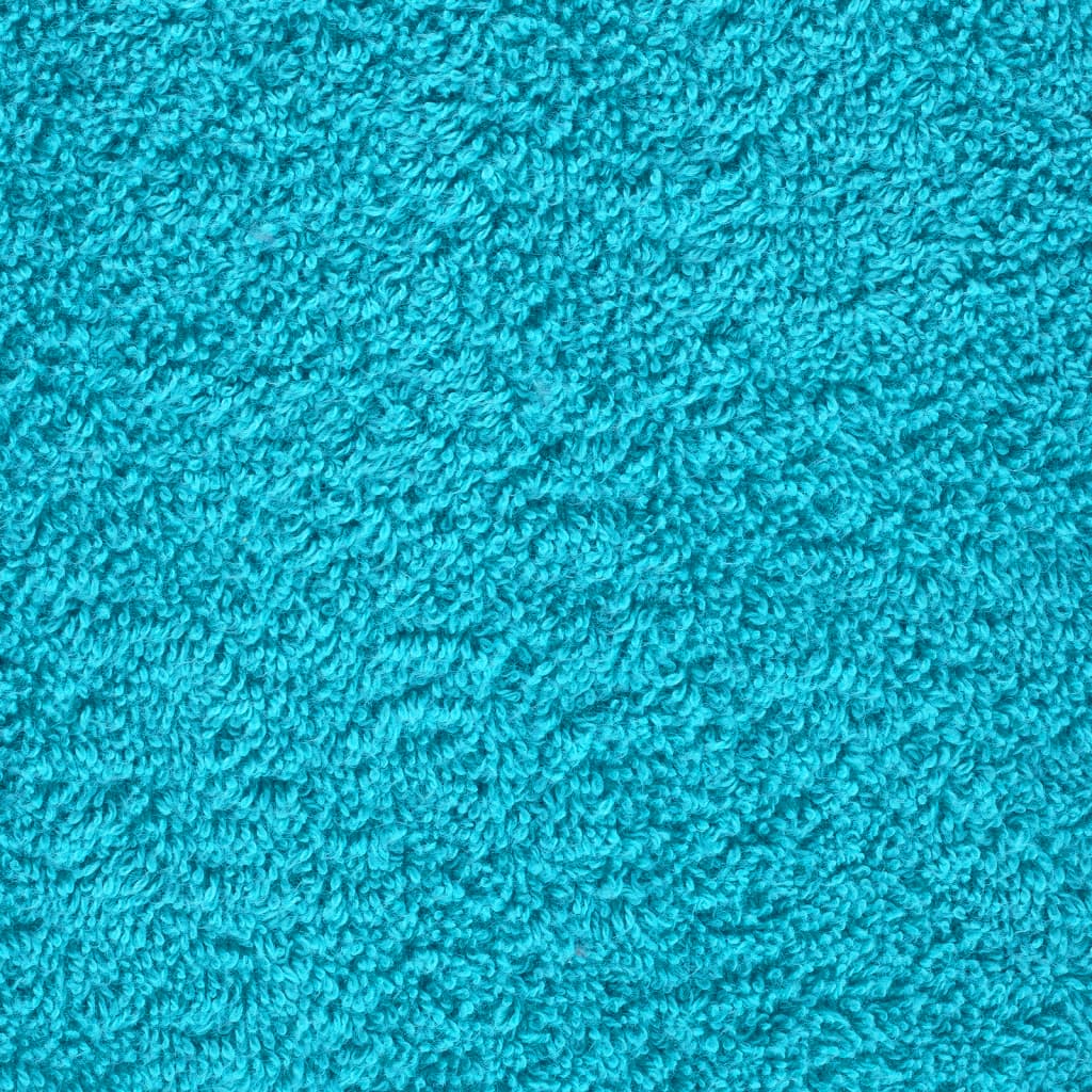 Premium ručnici za pranje SOLUND 10 kom. tirkizne 30x30 cm 600 g/m²