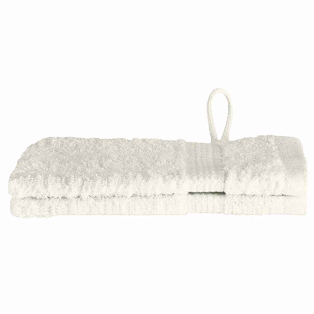 Ručnik za Goste SOLUND 2 pcs Krema 15 x 21 cm 550 gsm
