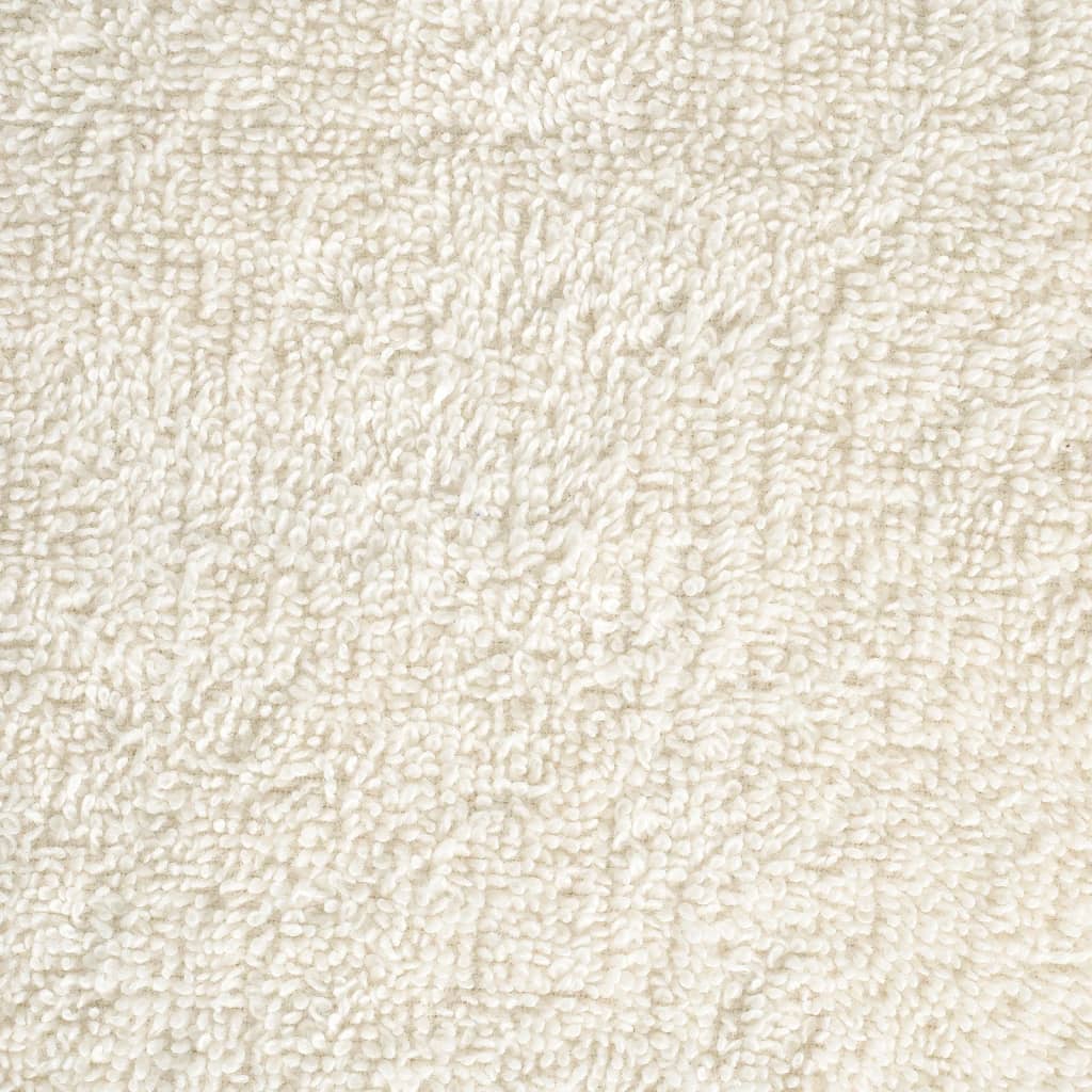Ručnici z tuširanje SOLUND 10 kom krem 70x140 cm 600 gsm