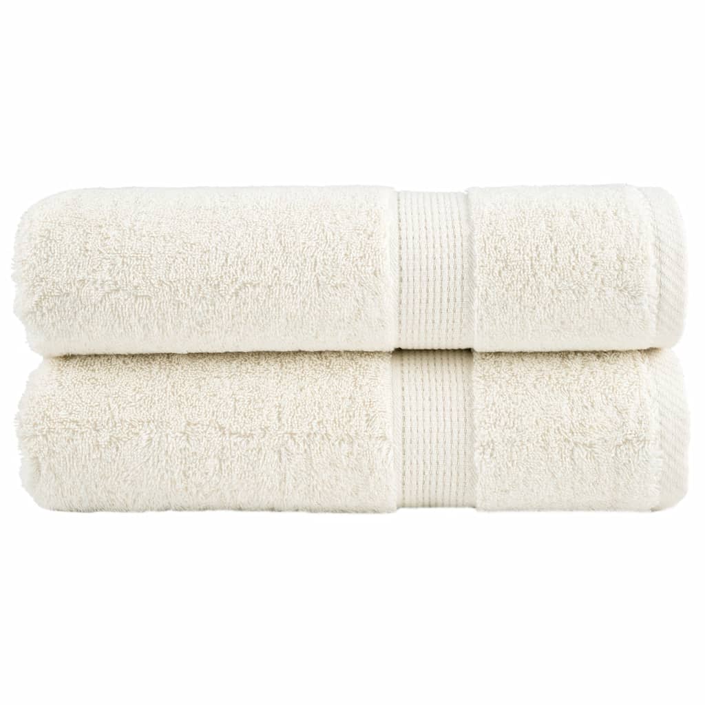 Ručnici za kupanje SOLUND 2 kom tirkizni 100x150 cm 600 gsm