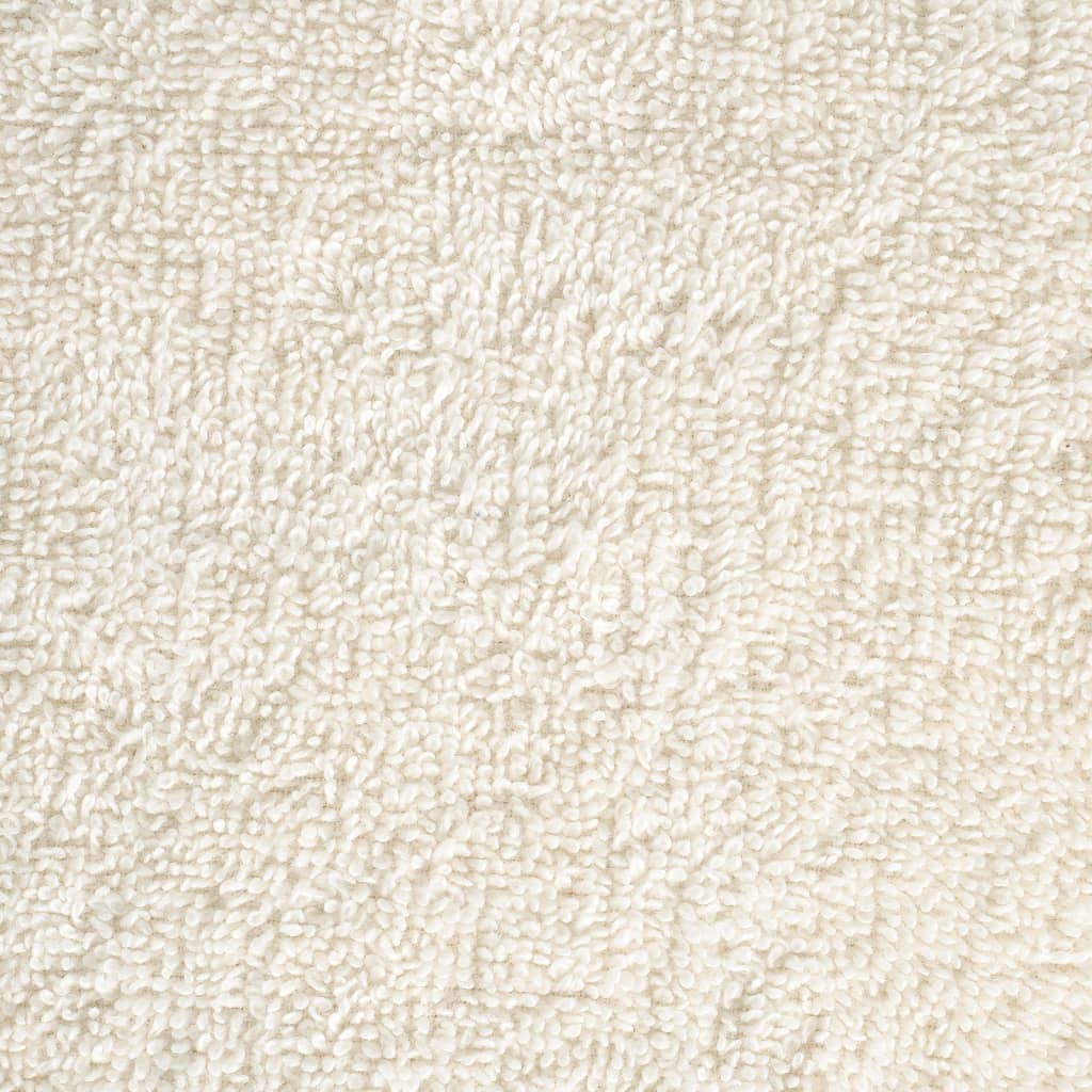 Ručnici SOLUND 10 kom krem 100 x 200 cm 600 gsm