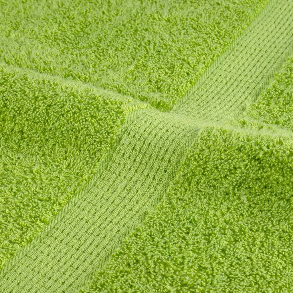 Ručnici za ruke SOLUND 10 kom zeleni 50 x 100 cm 600 gsm