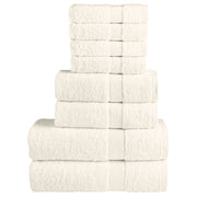 8-dijelni vrhunski set ručnika SOLUND krem 600 gsm