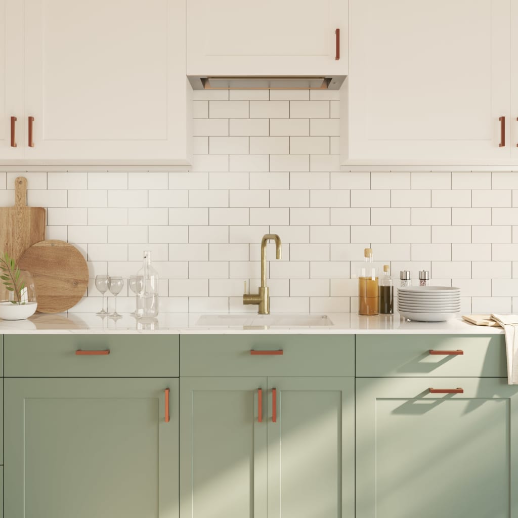 Ručke za ormarić 20 kom brončane 96 mm od nehrđajućeg čelika