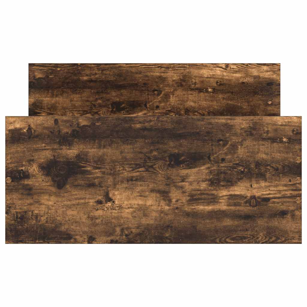 Okvir kreveta bez madraca dimljena boja hrasta 90x200 cm drveni