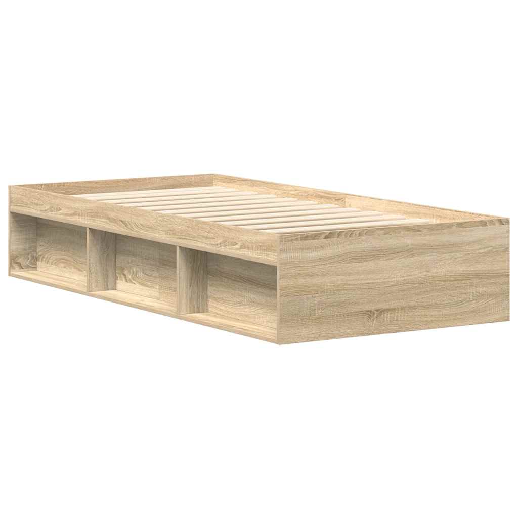 Okvir za krevet boja hrasta 100x200 cm