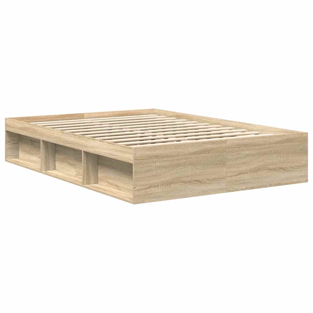 Okvir za krevet boja hrasta sonome 140x190 cm