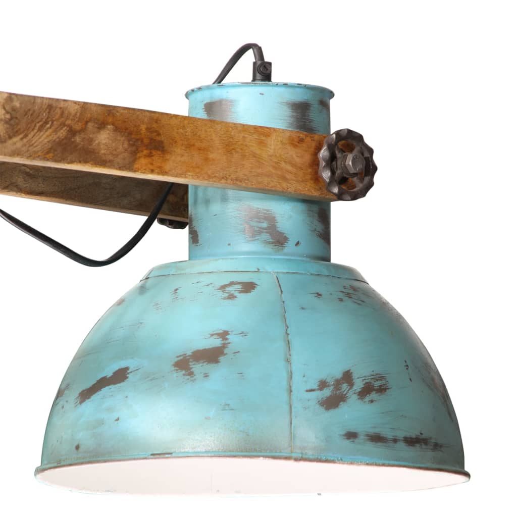 Viseća svjetiljka 25 W pohabano plava 85 x 28 x 109 cm E27