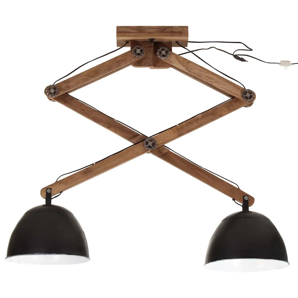 Stropna svjetiljka 25 W crna 29 x 18 x 85 cm E27