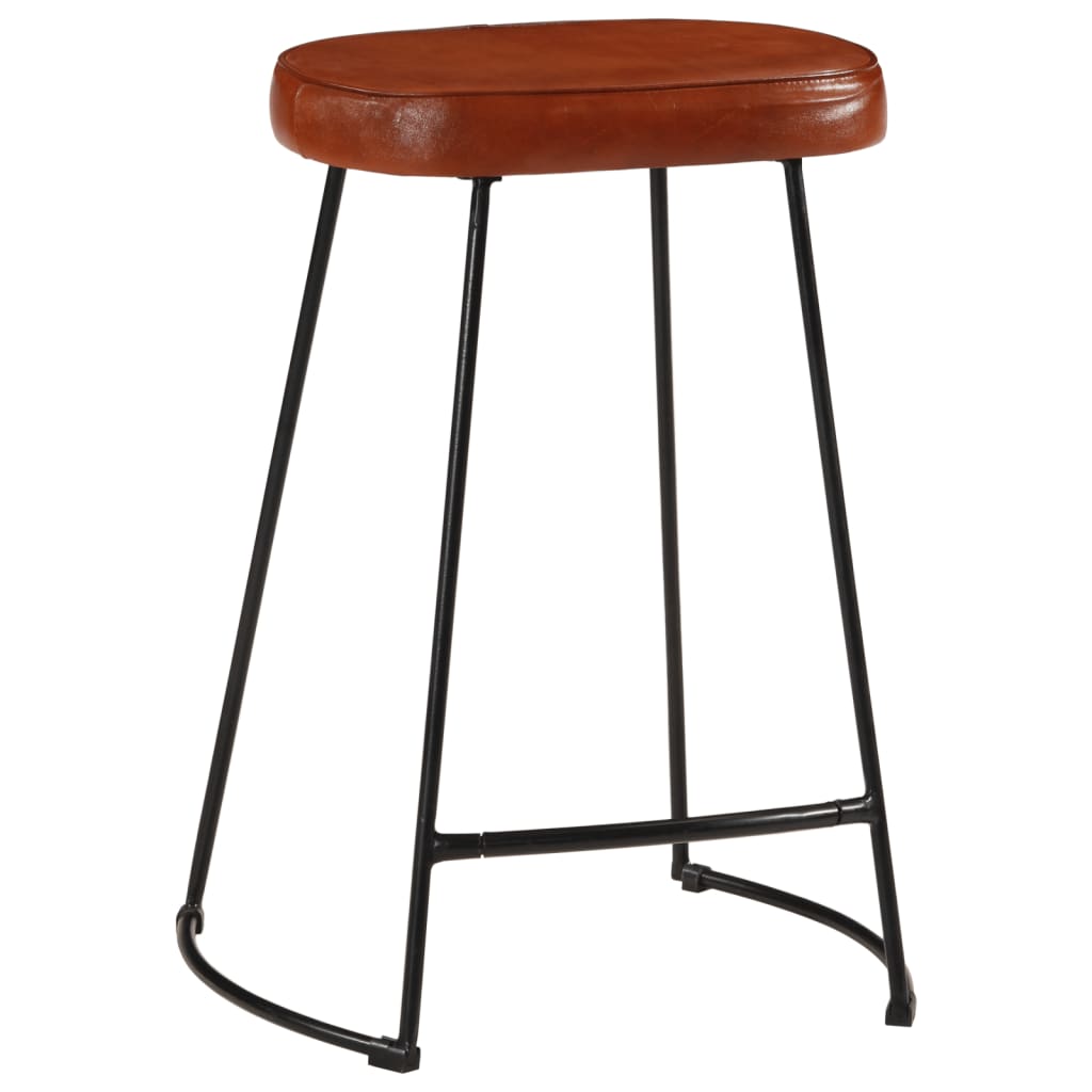 Barski stolci 2 kom tamnosmeđi 41 x 29 x 62 cm