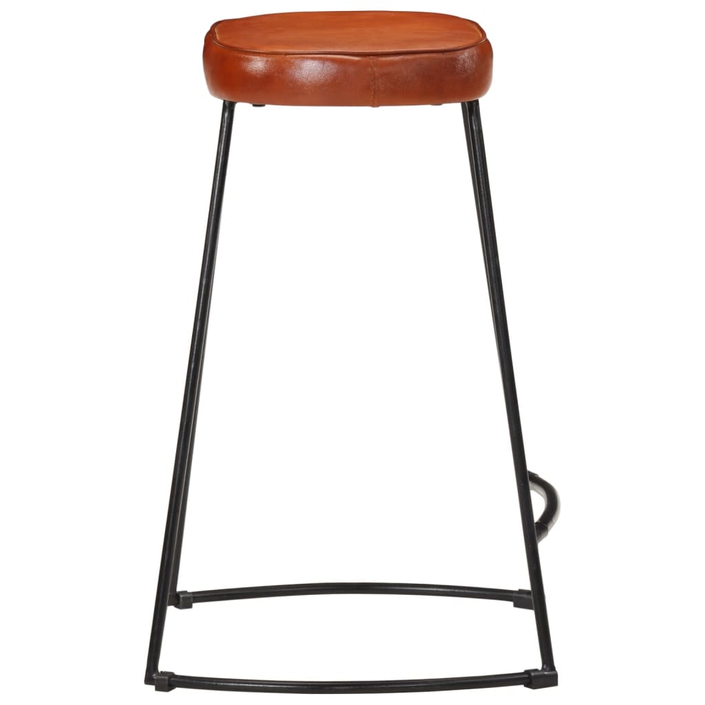Barski stolci 2 kom tamnosmeđi 41 x 29 x 62 cm