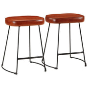 Barski stolci 2 kom tamnosmeđi 40 x 29,5 x 53 cm