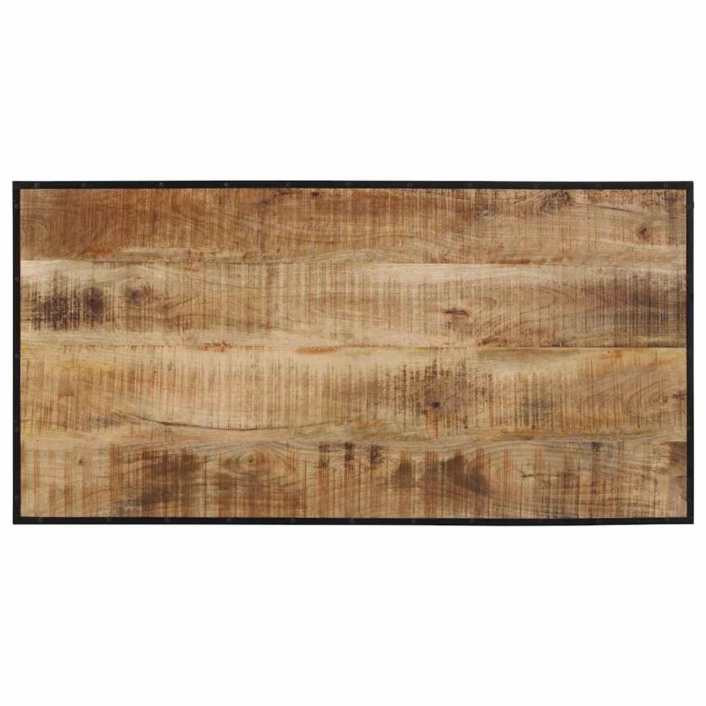 Barski stol 110 x 55 x 107 cm od masivnog grubog drva manga