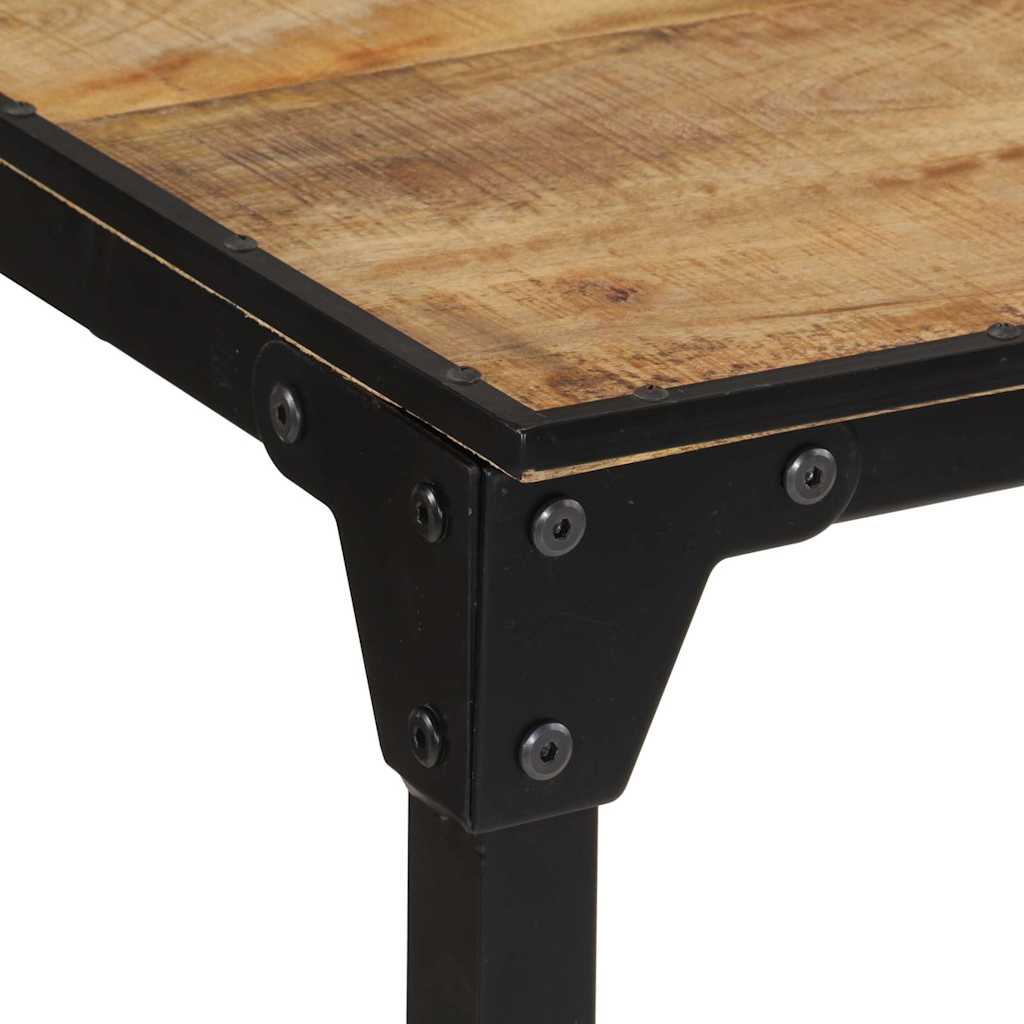 Barski stol 110 x 55 x 107 cm od masivnog grubog drva manga