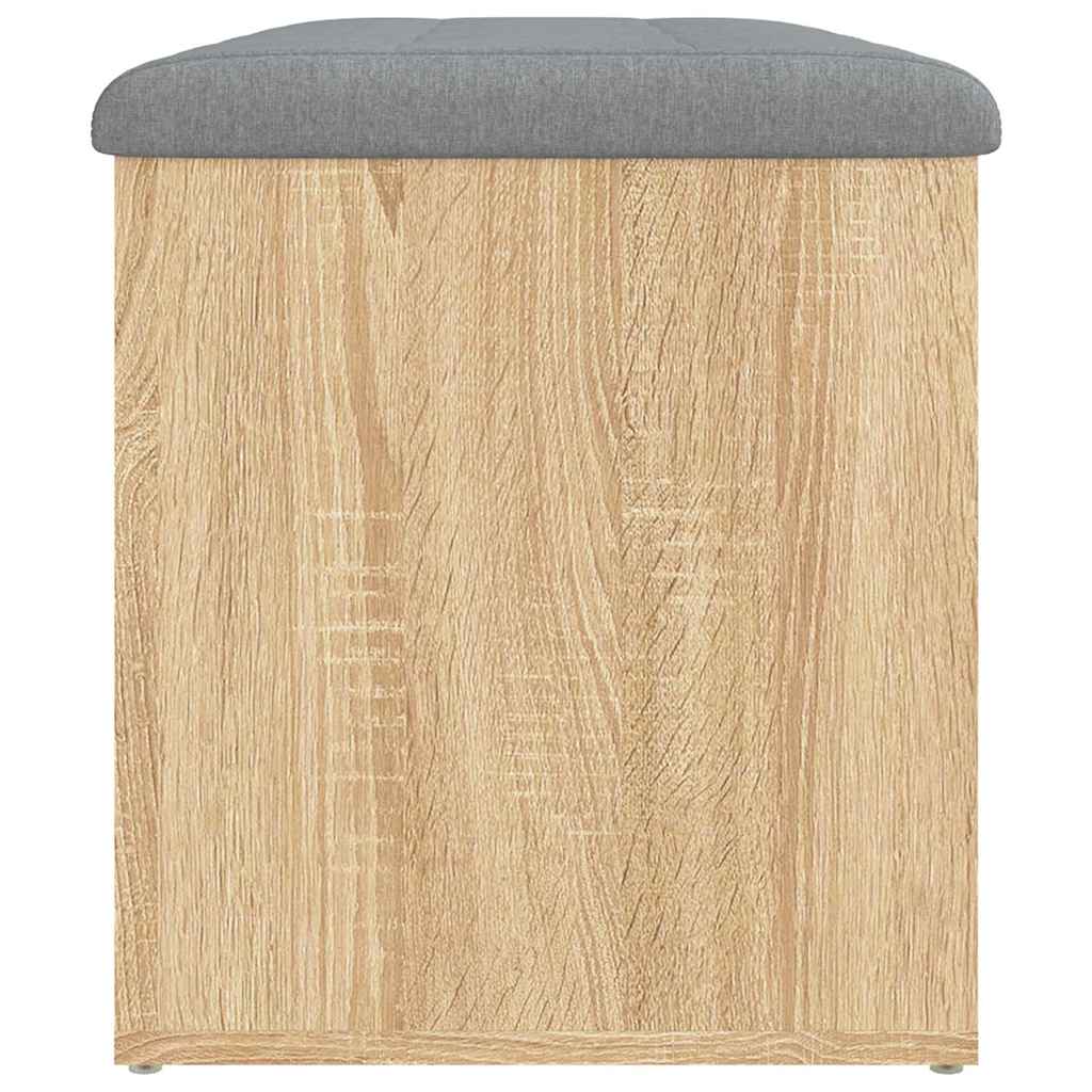 Klupa za odlaganje Sonoma hrast 82x42x45 cm Konstruirano drvo