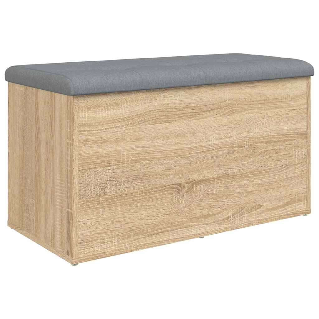 Klupa za odlaganje Sonoma hrast 82x42x45 cm Konstruirano drvo