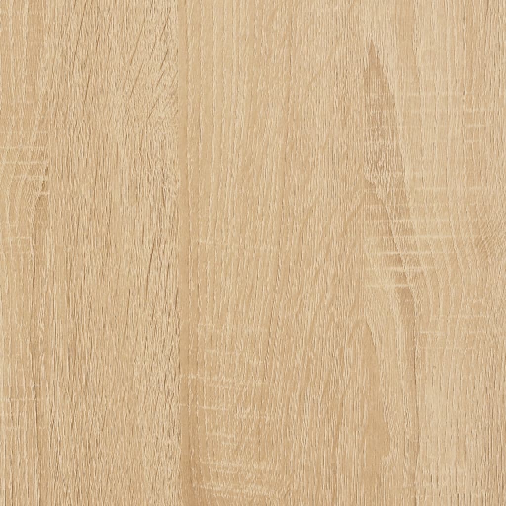 Klupa za pohranu boja hrasta 62x42x46 cm od konstruiranog drva
