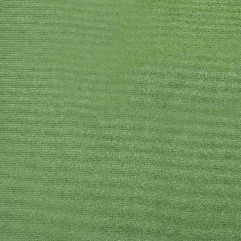 Naslonjač na podizanje svjetlozeleni baršunasti