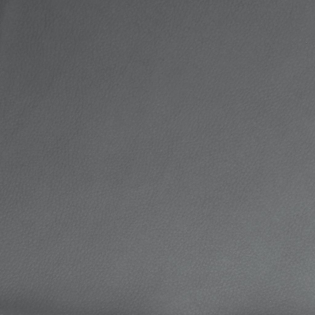Masažna fotelja za odmor, siva, umjetna koža