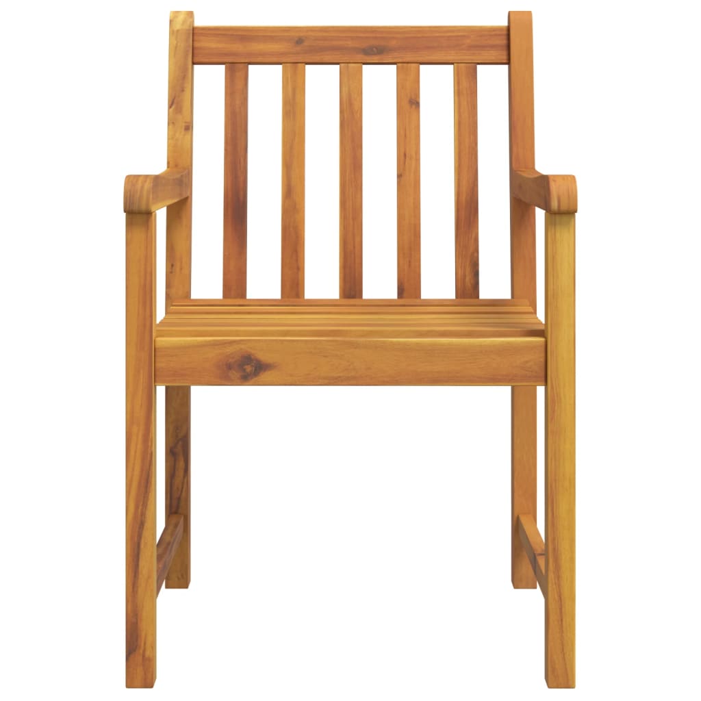 Vrtne stolice 4 kom 56 x 55,5 x 90 cm od masivnog drva bagrema