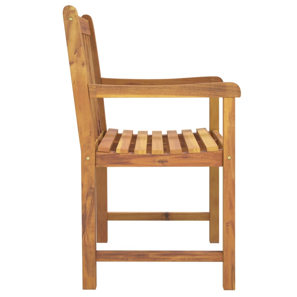 Vrtne stolice 6 kom 56 x 55,5 x 90 cm od masivnog drva bagrema