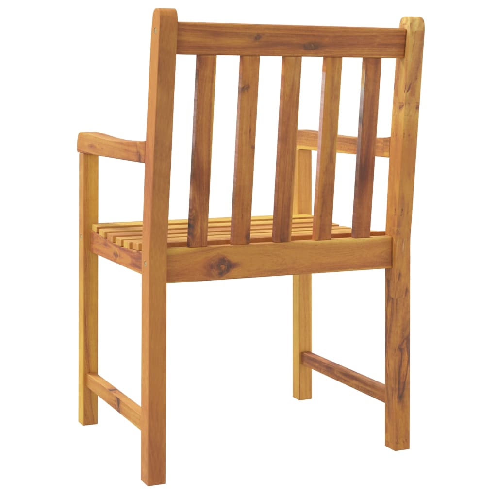 Vrtne stolice 8 kom 56 x 55,5 x 90 cm od masivnog drva bagrema