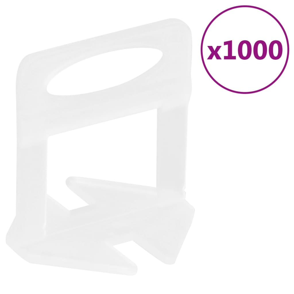 Kopče za niveliranje pločica 1000 kom 1 mm
