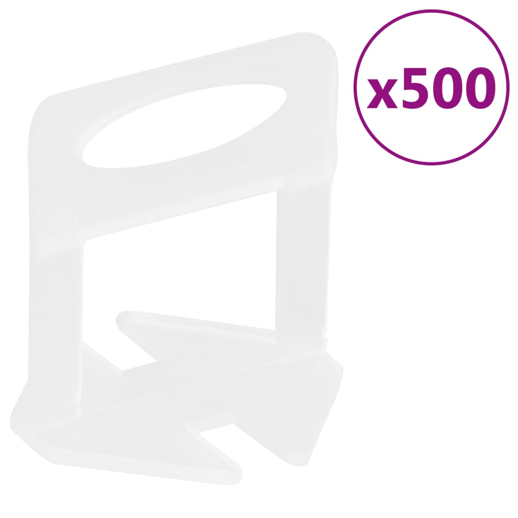 Sustav za niveliranje pločica 250 klinova 500 kopči 1 mm