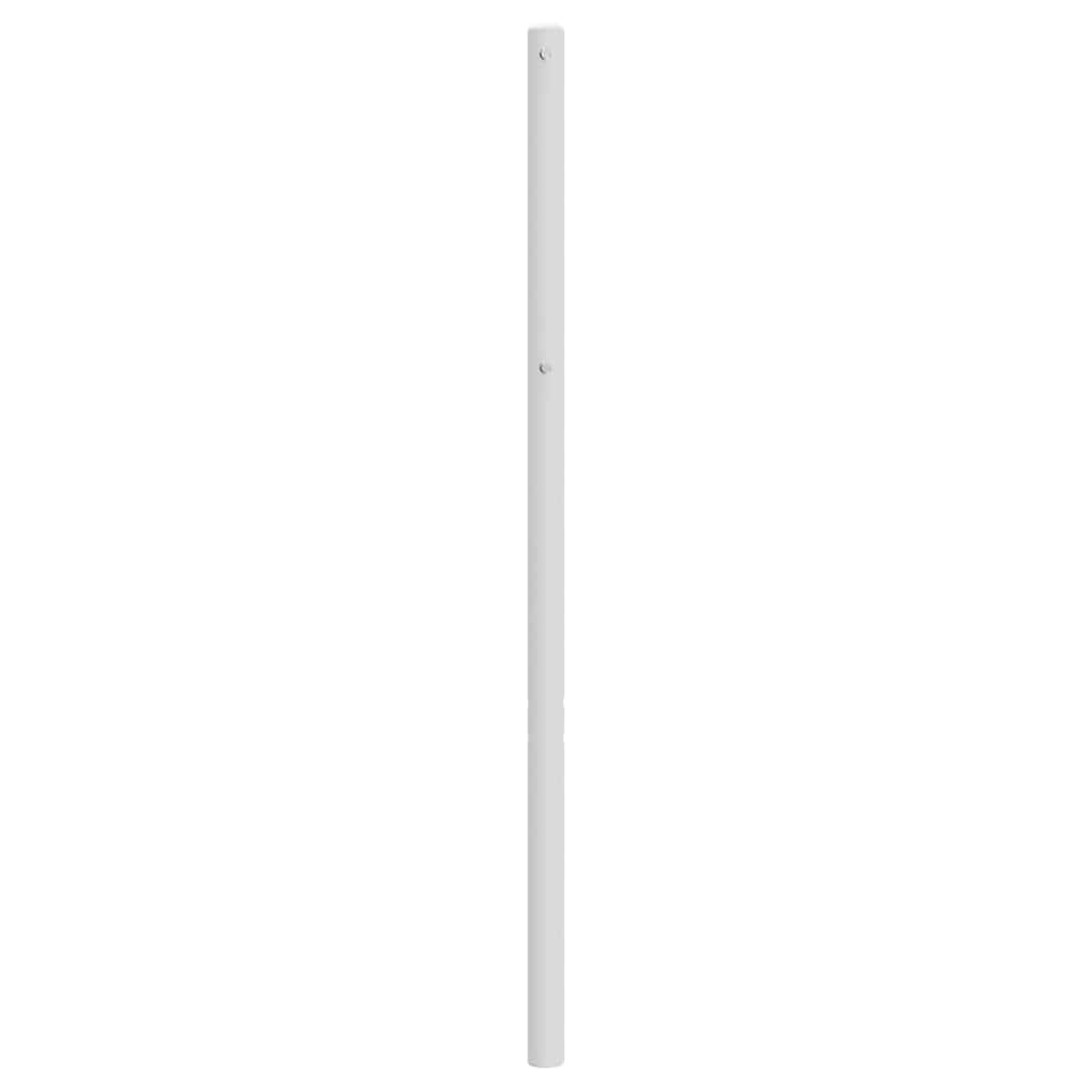 Metalno zamjensko uzglavlje bijelo 160 cm