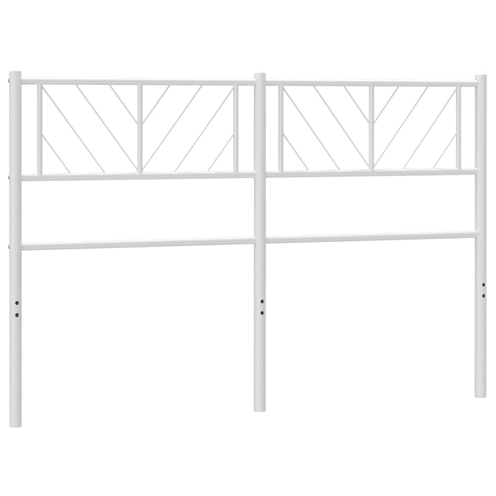 Metalno zamjensko uzglavlje bijelo 120 cm